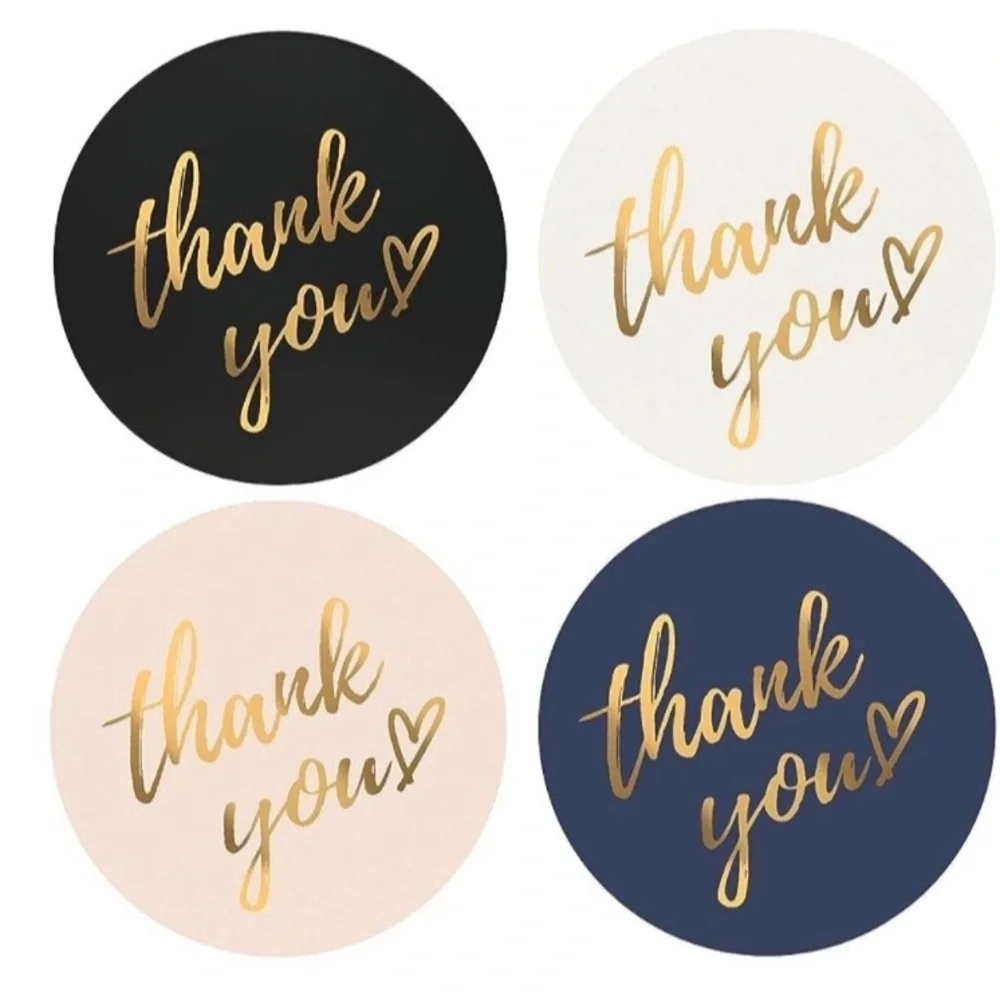 100ct ~1.5” Thank You Boutique Stickers 🌿🆕🌿 2 For $15 (Bundle & Save)